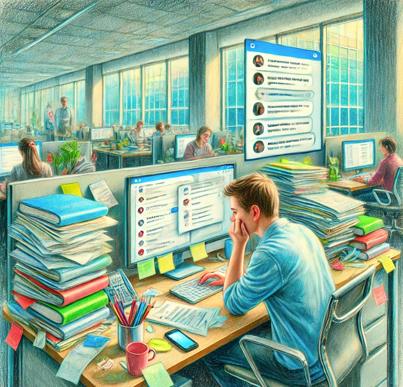 The Cost of Constant Connectivity: How Work Chat Drains Our Productivity