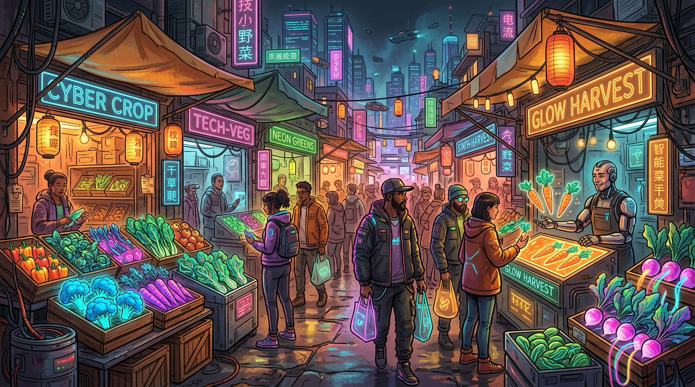 The AI Vegetable Market