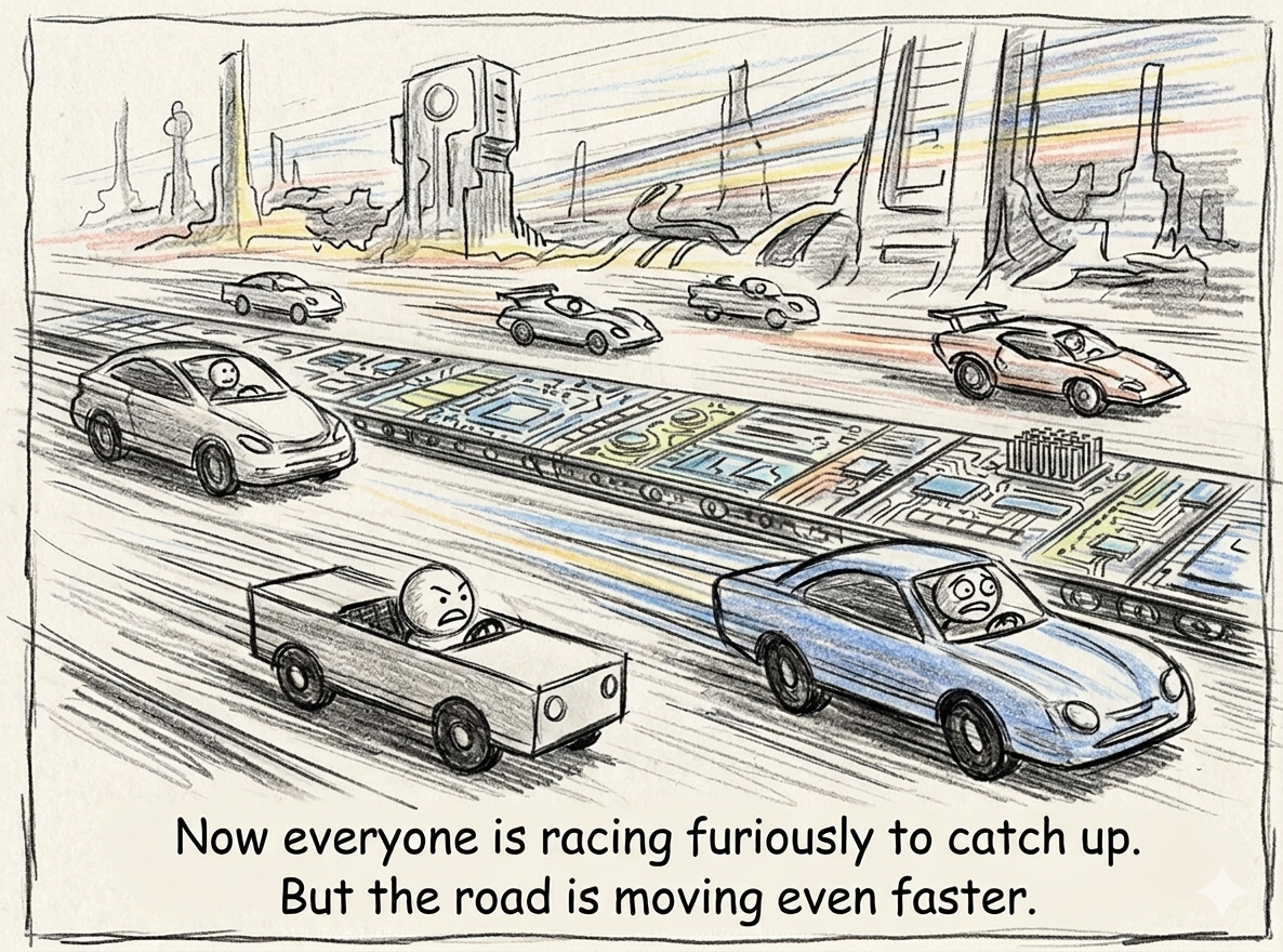 The Road Is Moving